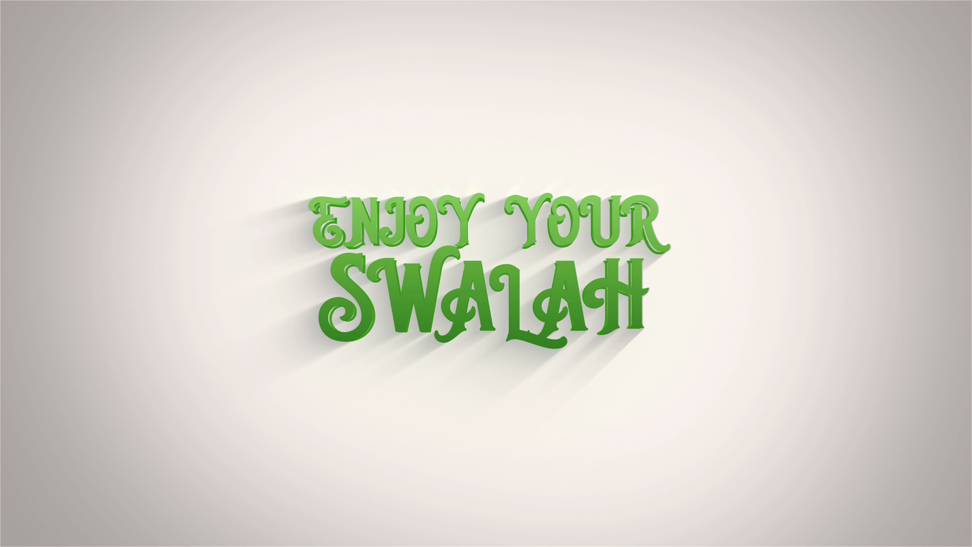 Enjoy Your Swalah