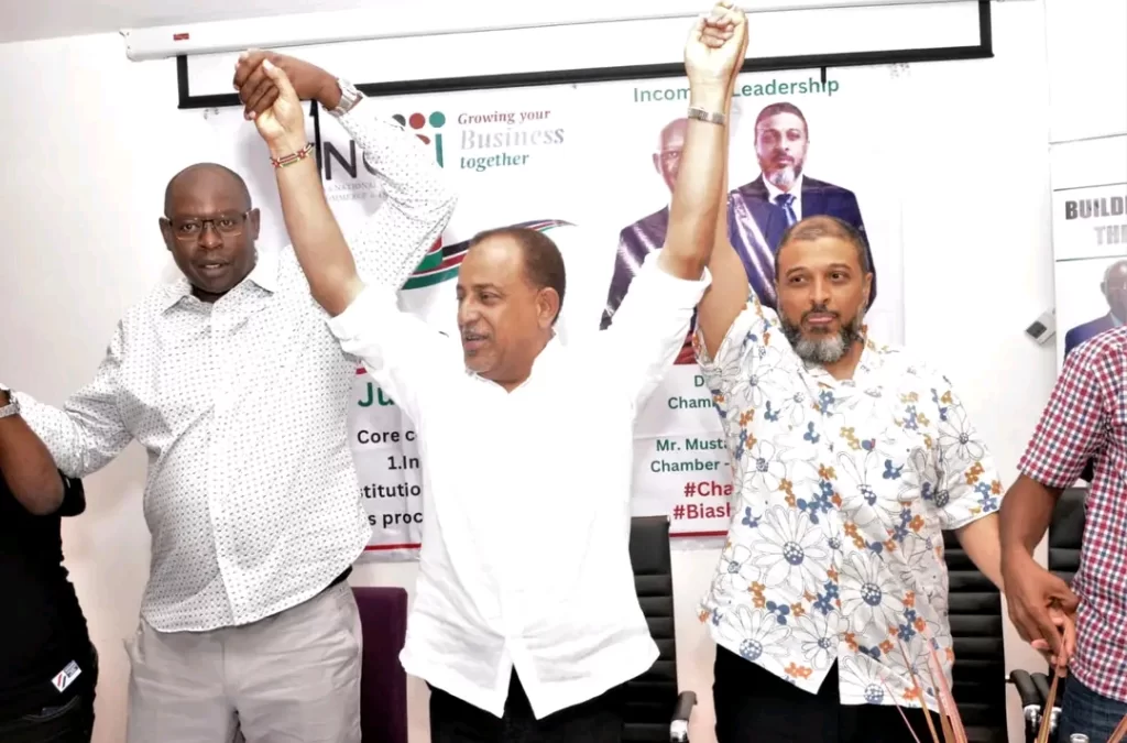 Shahbal pressing for a change of leadership in the Chamber of Commerce KNCCI